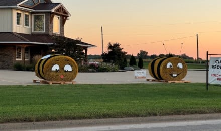 Straw Bale Art Trail
